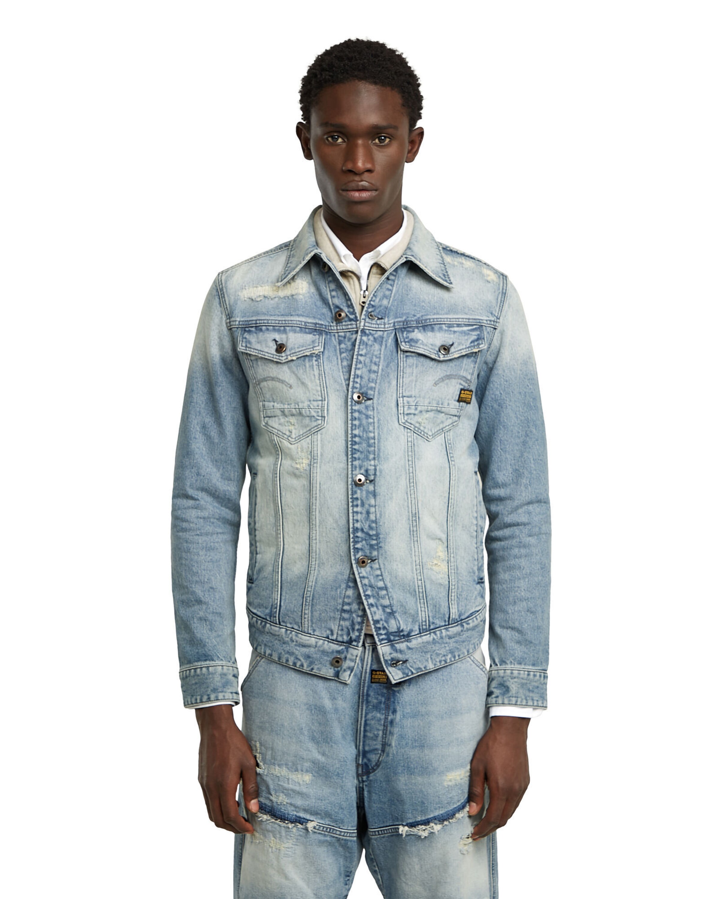 G-STAR Jacke in Blau: Vorderseite