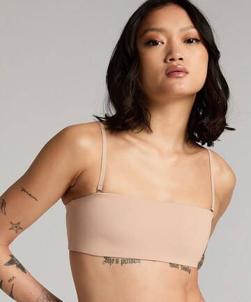 Hunkemöller Μπαντό Σουτιέν σε μπεζ: μπροστά
