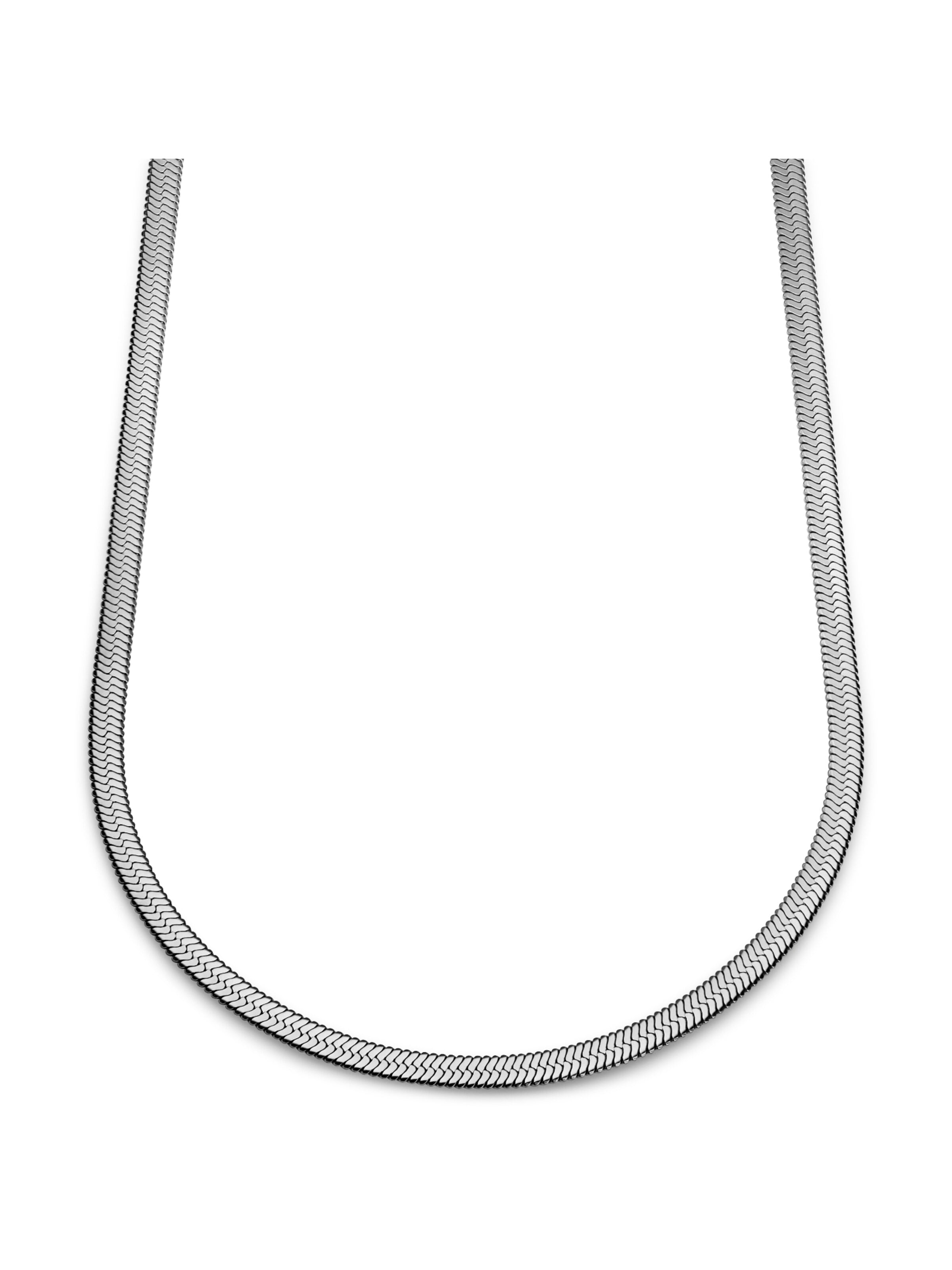 Seizmont Necklace 'Argentia' in Silver: front