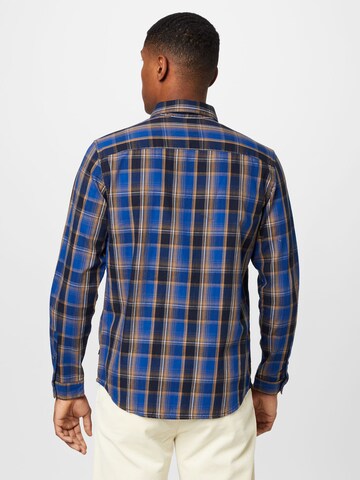 TOM TAILOR Regular fit Button Up Shirt in Blue