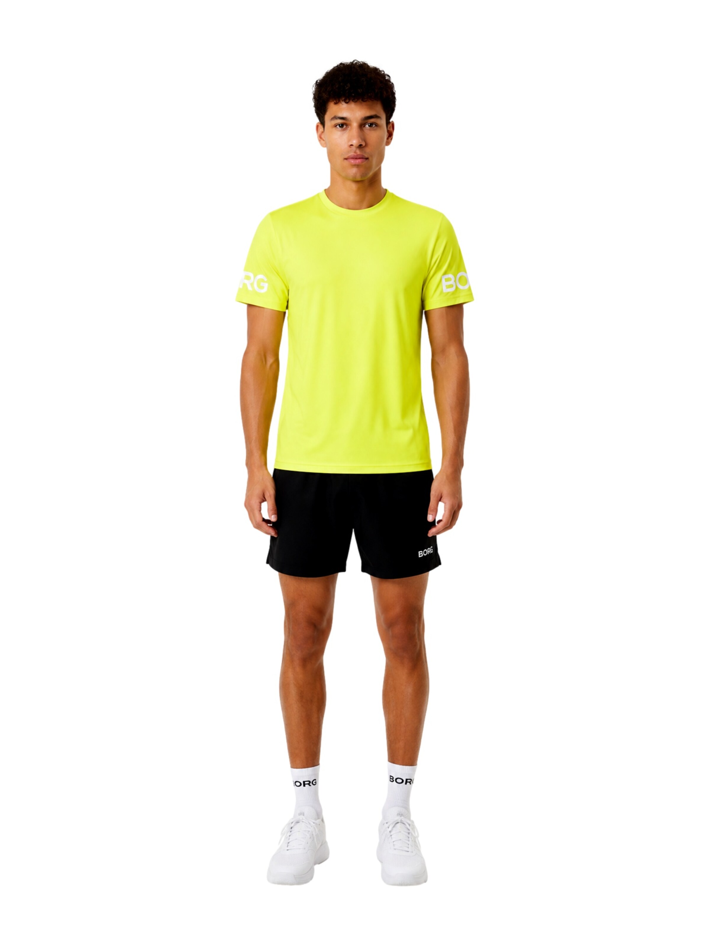BJÖRN BORG Funkční tričko – žlutá