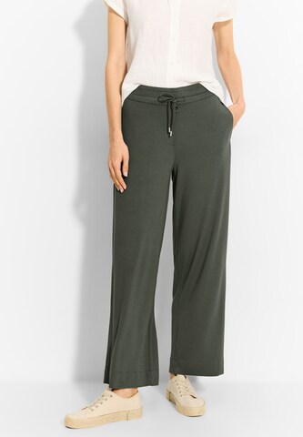 CECIL Loose fit Pants in Green
