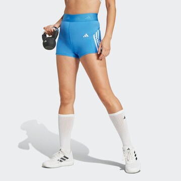 ADIDAS PERFORMANCE Skinny Παντελόνι φόρμας 'HYGLM' σε μπλε: μπροστά