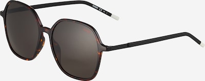 HUGO Lunettes de soleil 'HG 1236/S' en marron / noisette / rouge, Vue avec produit