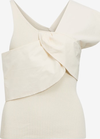 Tops en tricot OBJECT en blanc : devant