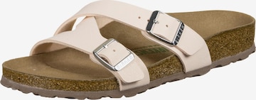 BIRKENSTOCK Pantolette 'Yao Balance' in Pink: predná strana