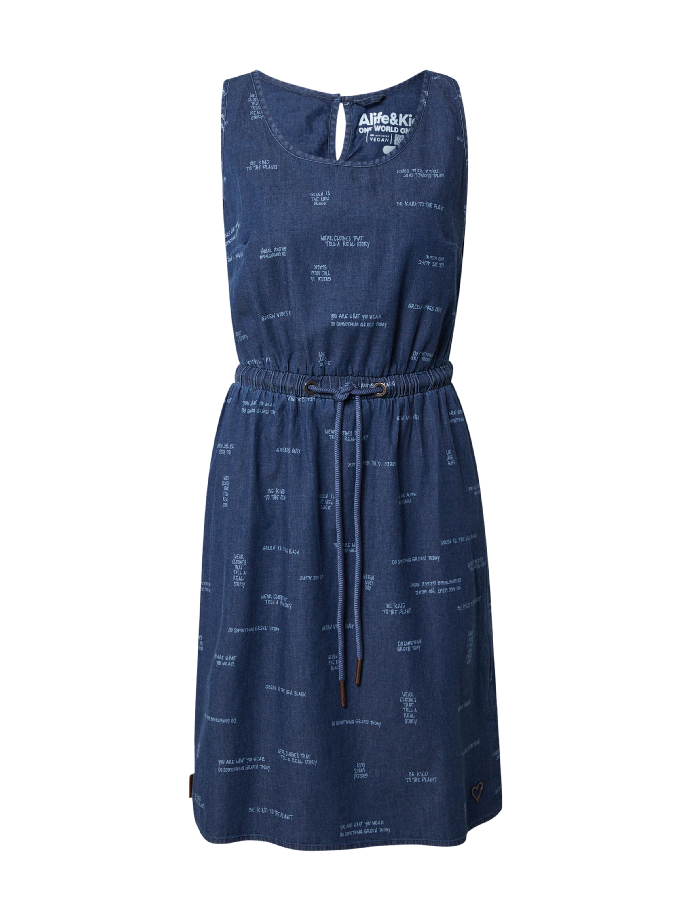 alife &amp; kickin Сарафан &#x27;DojaAK&#x27; в Синий: спереди