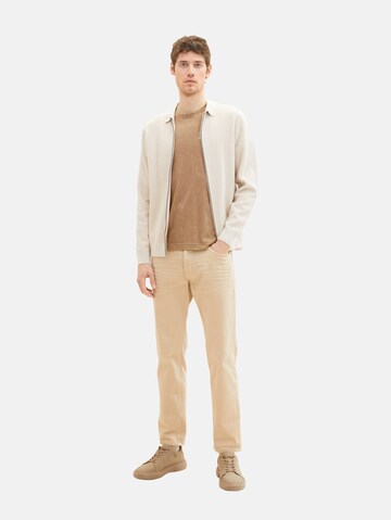 TOM TAILOR Shirt in Beige