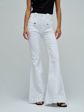 Salsa Jeans Skinny Jeans in Wit: voorkant