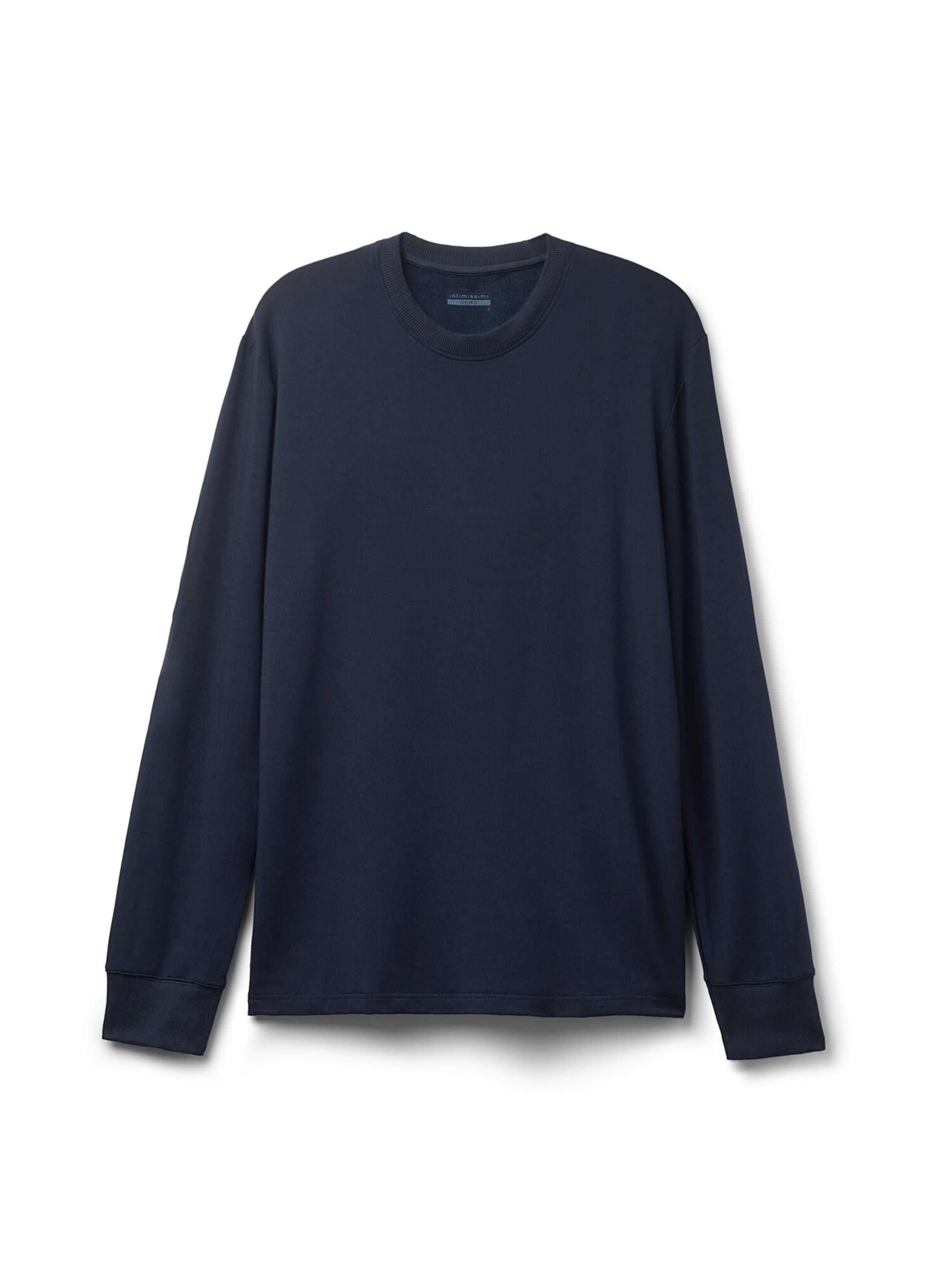 IUMAN Intimissimi Uomo Pullover in Blau: Vorderseite
