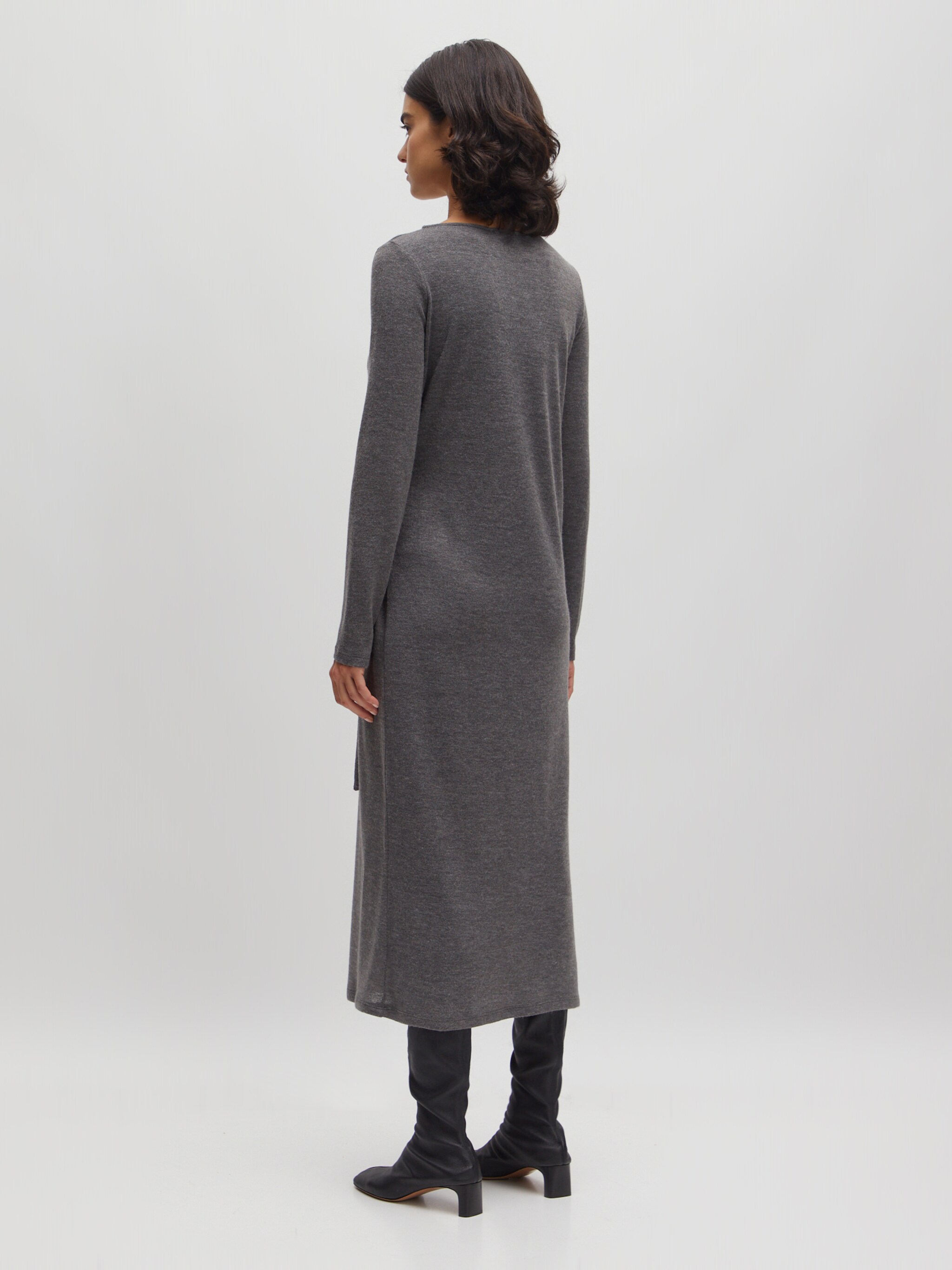 EDITED Producten Jurk 'Odett' Grijs