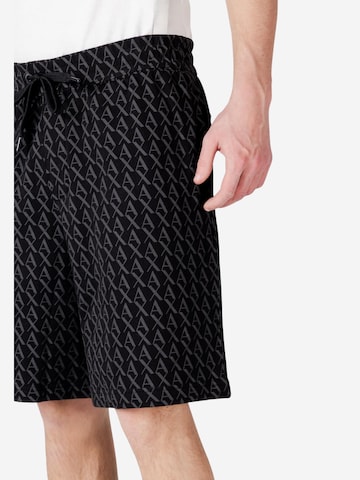 ARMANI EXCHANGE Regular Sportbroek 'XM001227 AF11847' in Zwart