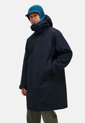 PEAK PERFORMANCE Between-seasons coat in Black: front