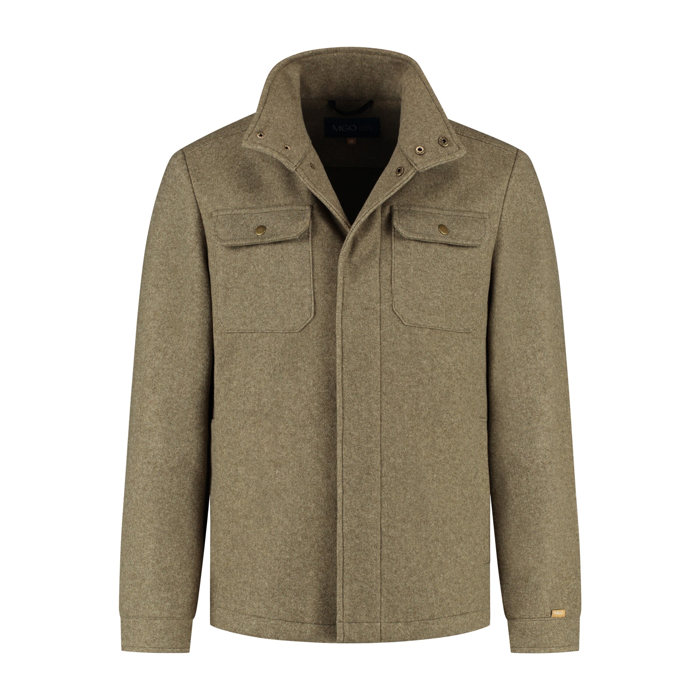 MGO Between-season jacket 'Cedric' in Brown: front