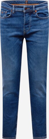 BOSS Tapered Jeans 'Taber' in Blue: front