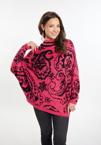 usha FESTIVAL Sweater 'Rakata' in Red: front