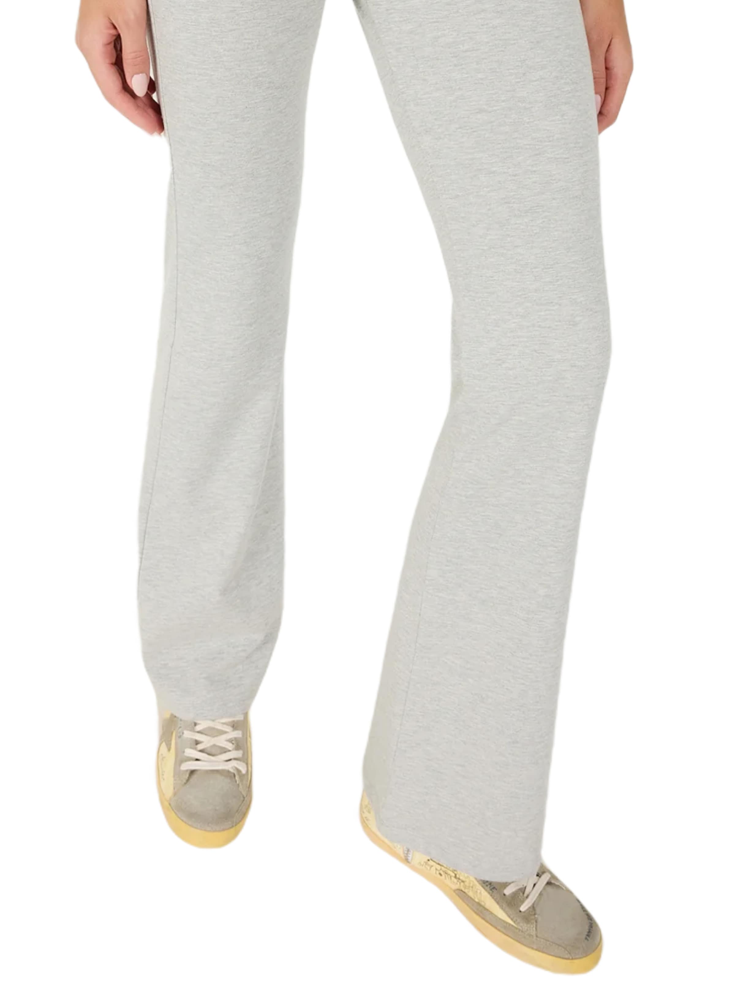 No Matter What Flared Pants in Grey