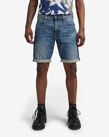 G-Star RAW Slimfit Shorts in Blau: predná strana