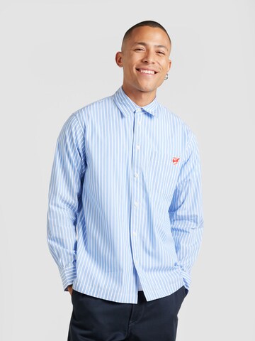 SCOTCH & SODA Comfort Fit Hemd in Blau: Vorderseite