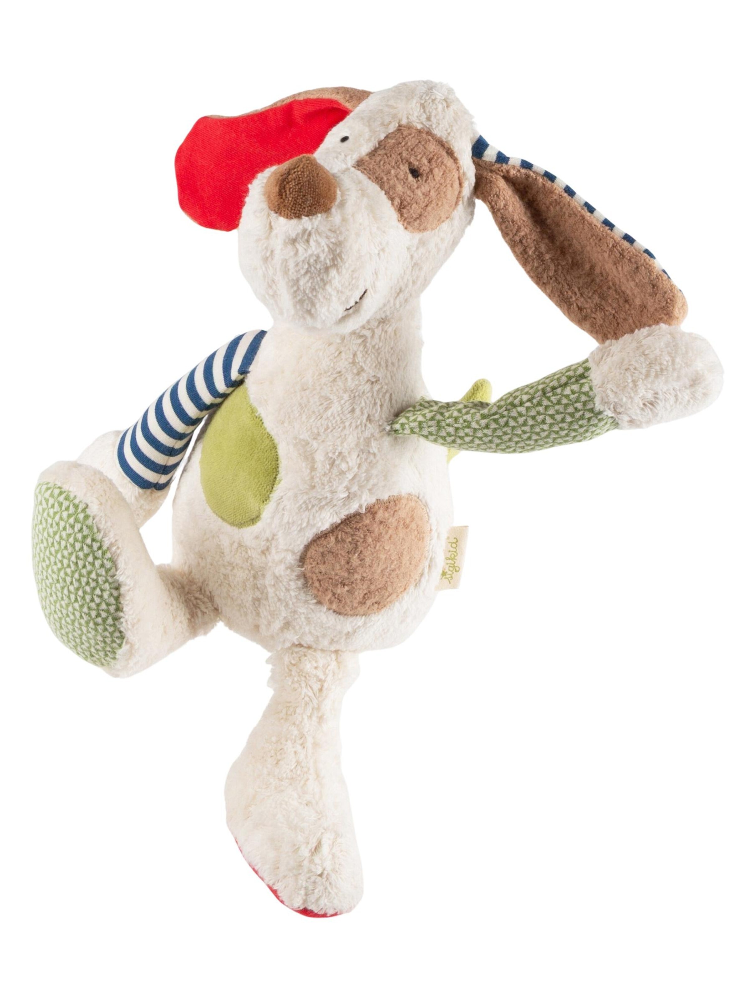 SIGIKID Kuscheltiere 'Kuscheltier Natural Friends Patchwork Green'‌‌‌ in Grün: Vorderseite