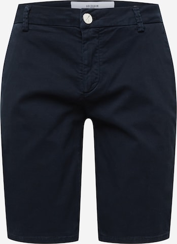 Goldgarn - regular Pantalón chino en azul: frente