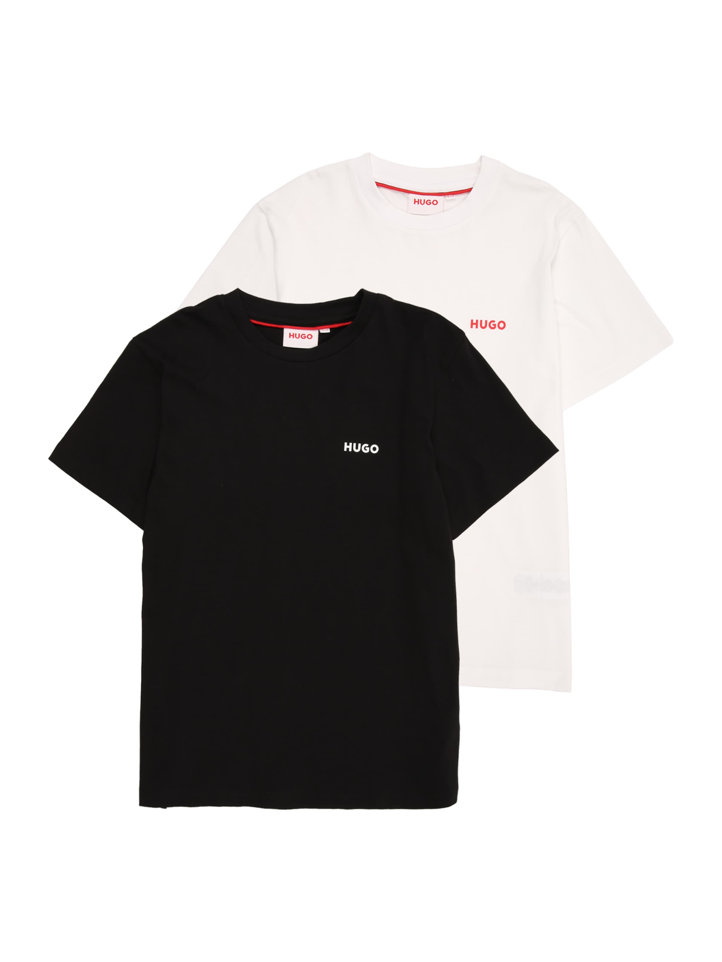 juoda HUGO Marškinėliai: priekis