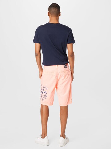 CAMP DAVID Regular Broek in Oranje