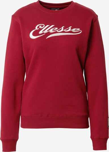 ELLESSE Sweatshirt 'Teno' i rød / hvit, Produktvisning