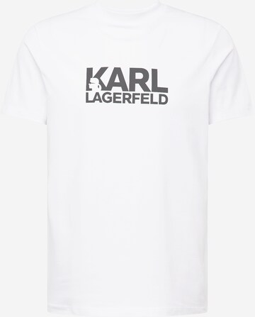 Karl Lagerfeld Paita värissä valkoinen: edessä