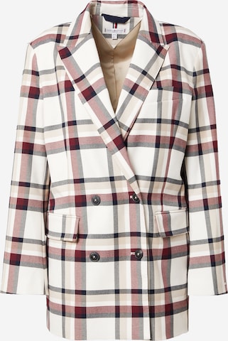 Blazer TOMMY HILFIGER en blanc : devant