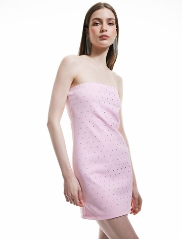 Koton Cocktail dress in Pink: front