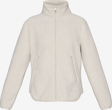 JACK WOLFSKIN Toiminnallinen fleecetakki värissä beige: etupuoli