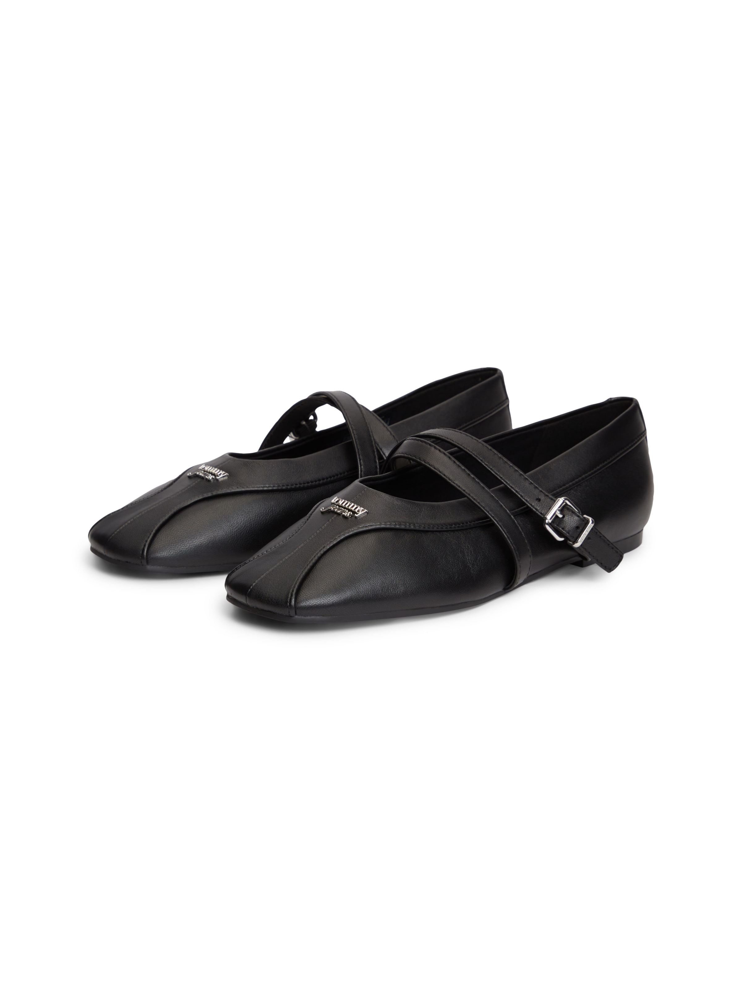 Tommy Jeans - Bailarinas con hebilla en negro