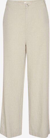 InWear Wide leg Broek 'Ellie' in Beige: voorkant