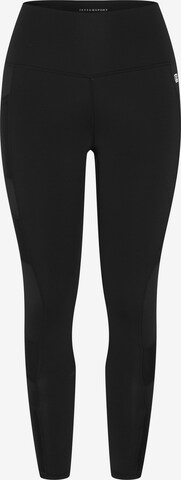 Jette Sport Skinny Leggings in Black: front