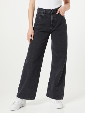 Carhartt WIP Wide leg Jeans 'Jane' in Black: front