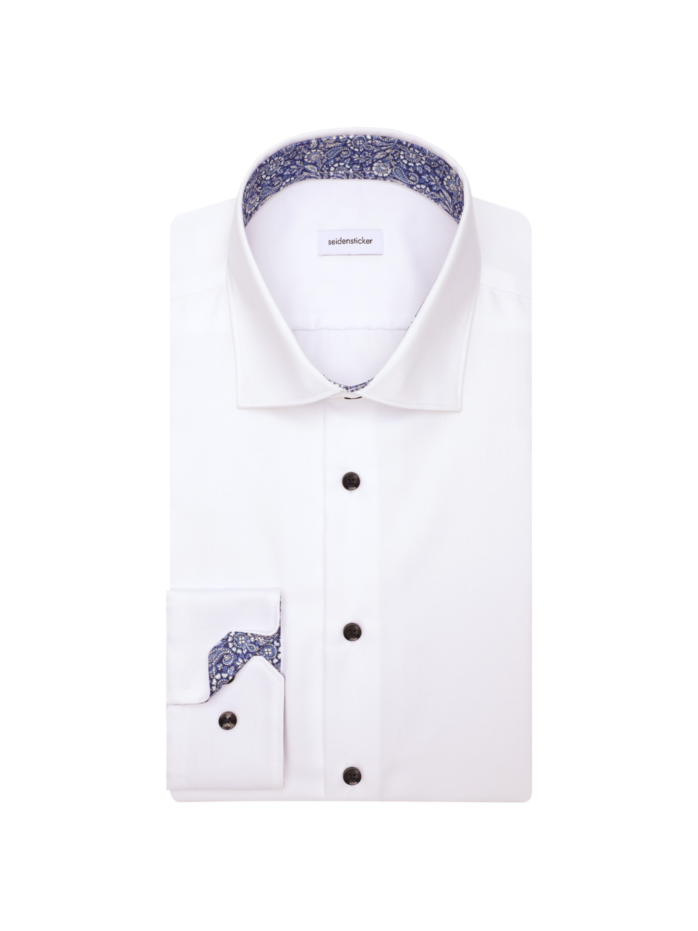Coupe regular Chemise business 'SMART CLASSICS ' SEIDENSTICKER en blanc