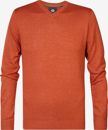 Petrol Industries Sweater 'Atka' in Orange: front