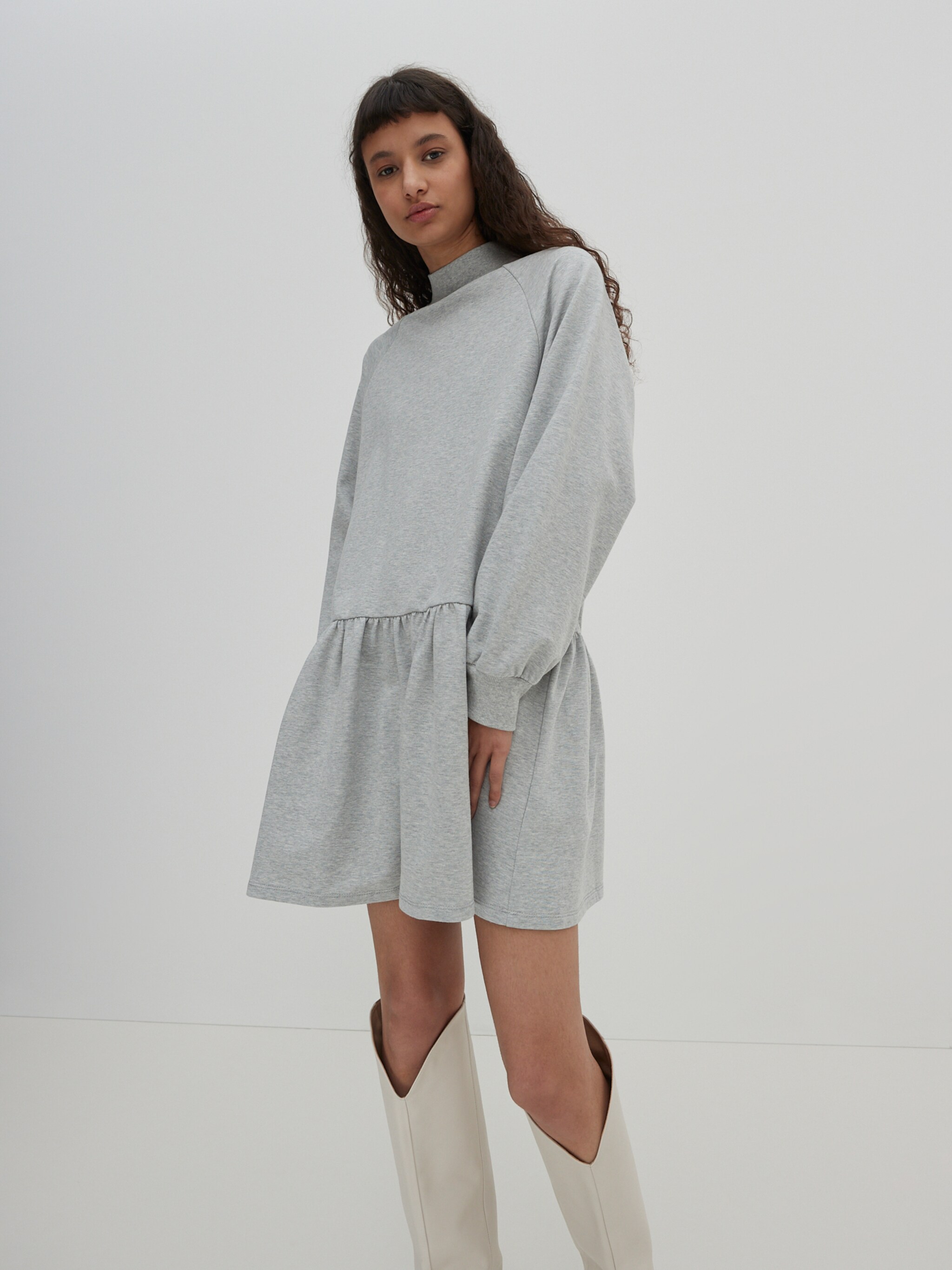 EDITED Productos Vestido 'Bristol' gris moteado