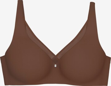 TRIUMPH Soft-BH ' Red Label True Shape Sensation ' in Braun: Vorderseite