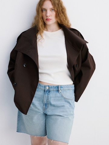 MANGO Loosefit Jeans 'ANNE' i blå