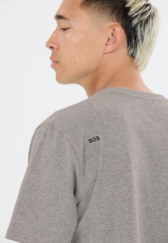 SOS Shirt 'Kvitfjell' in Grijs