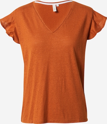 QS by s.Oliver T-Shirt in Orange: predná strana