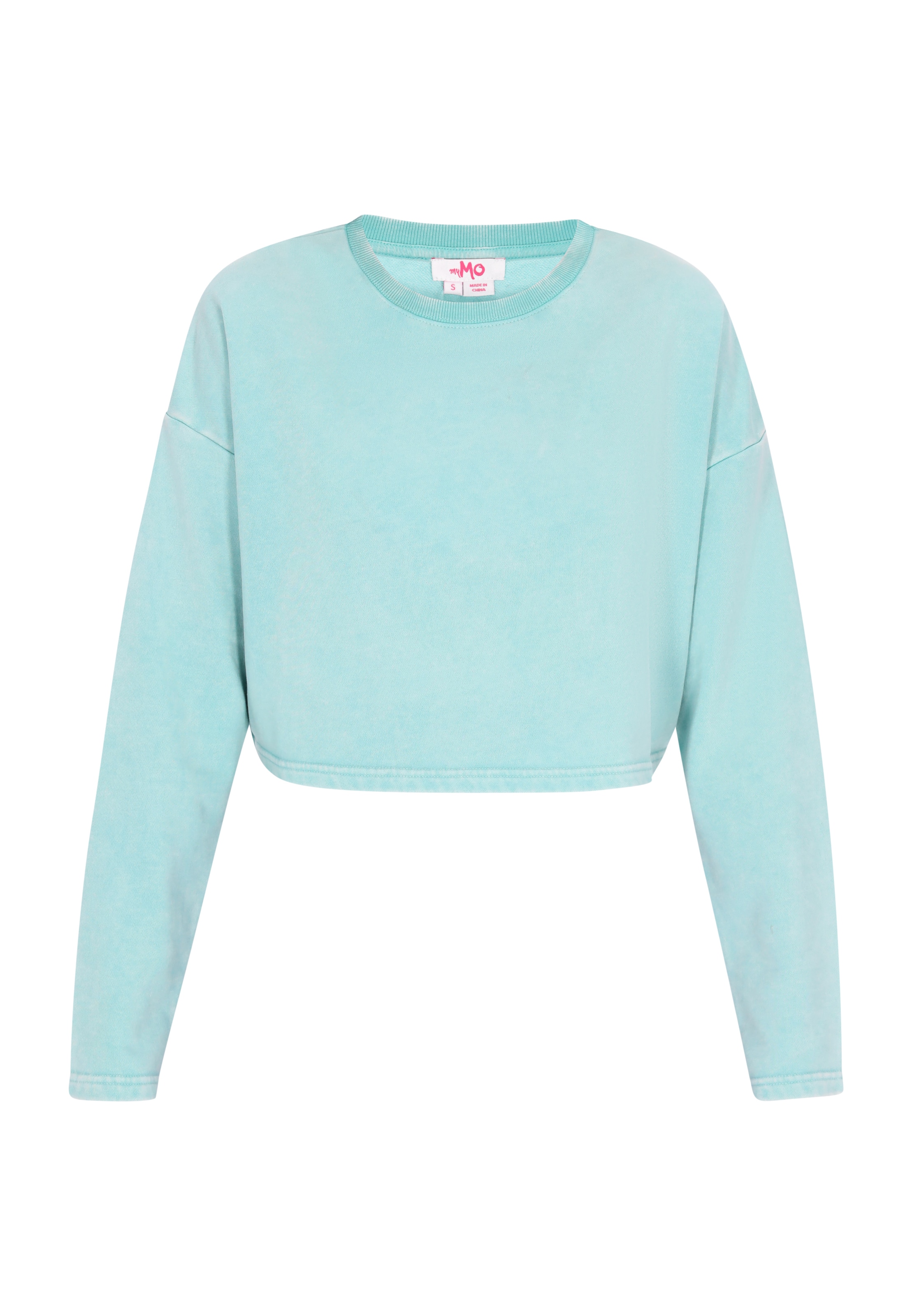 MYMO Sportisks džemperis 'Fashion Look', krāsa - tirkīza, Preces skats