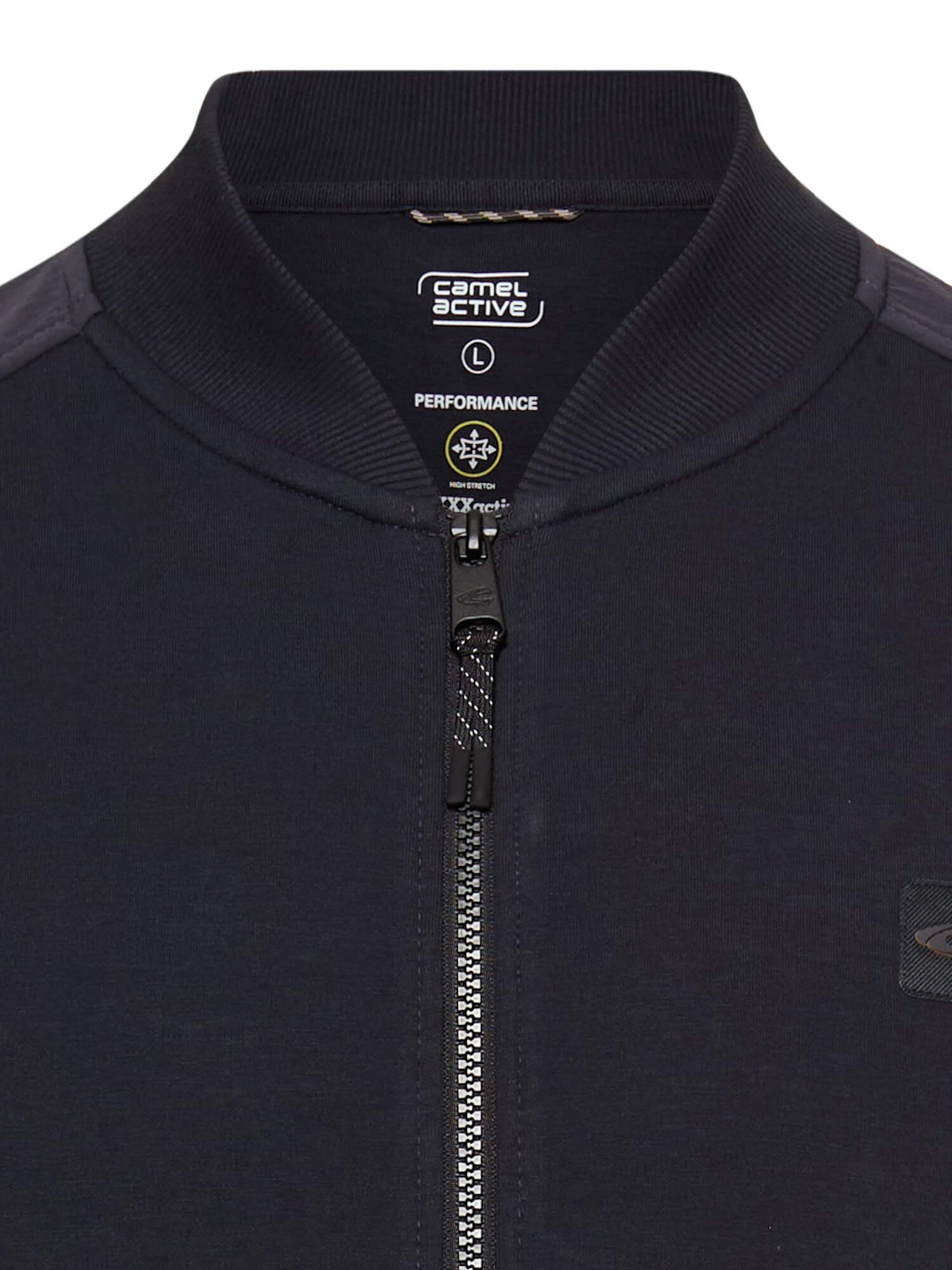 CAMEL ACTIVE Sweatjacke in Blau