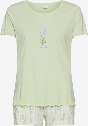 LASCANA Pyjama värissä vihreä: etupuoli