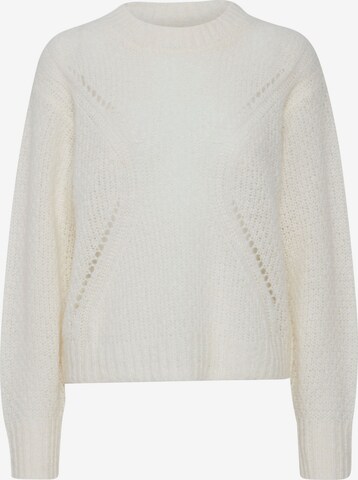 PULZ Jeans Sweater in Beige: front