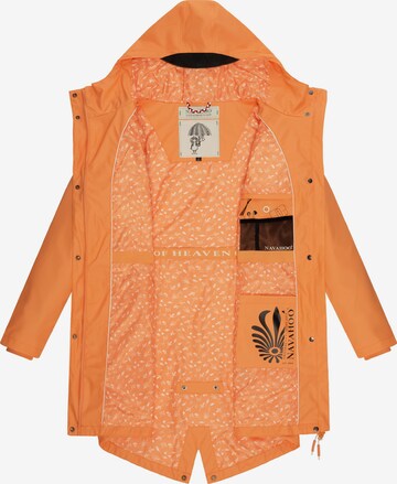 NAVAHOO Weatherproof jacket 'Tropical Storm' in Orange
