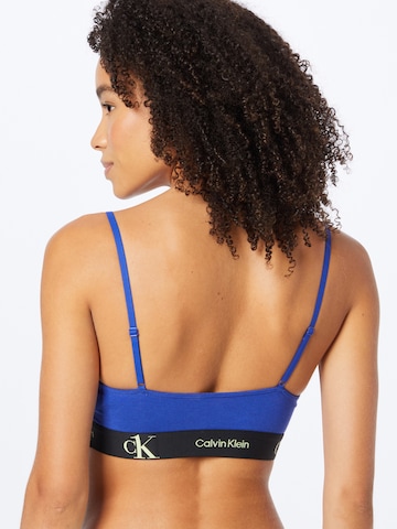Bustieră Sutien de la Calvin Klein Underwear pe albastru