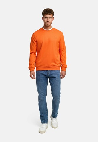 INDICODE JEANS Sweatshirt 'Holt ' in Oranje